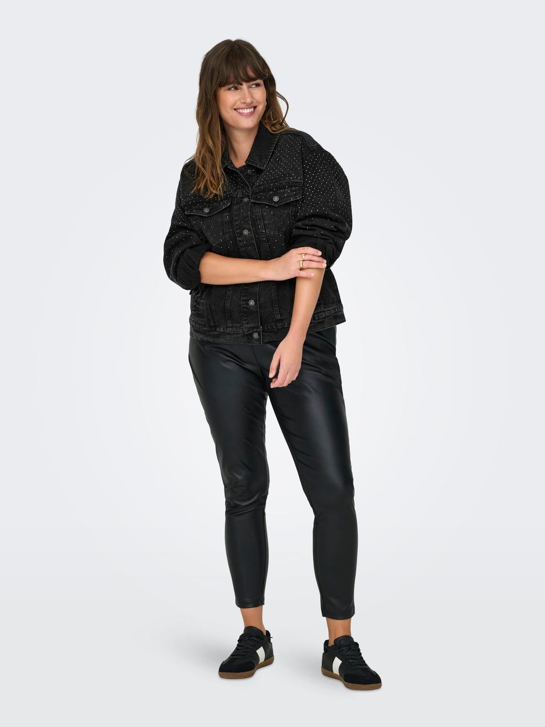 CARJAGGER Jacke Washed Black