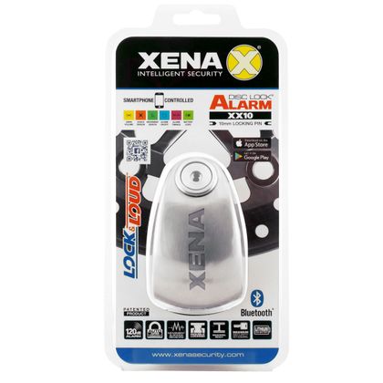 Antivol XENA Bloque disque Alarme XX10 Bluetooth SRA Universel