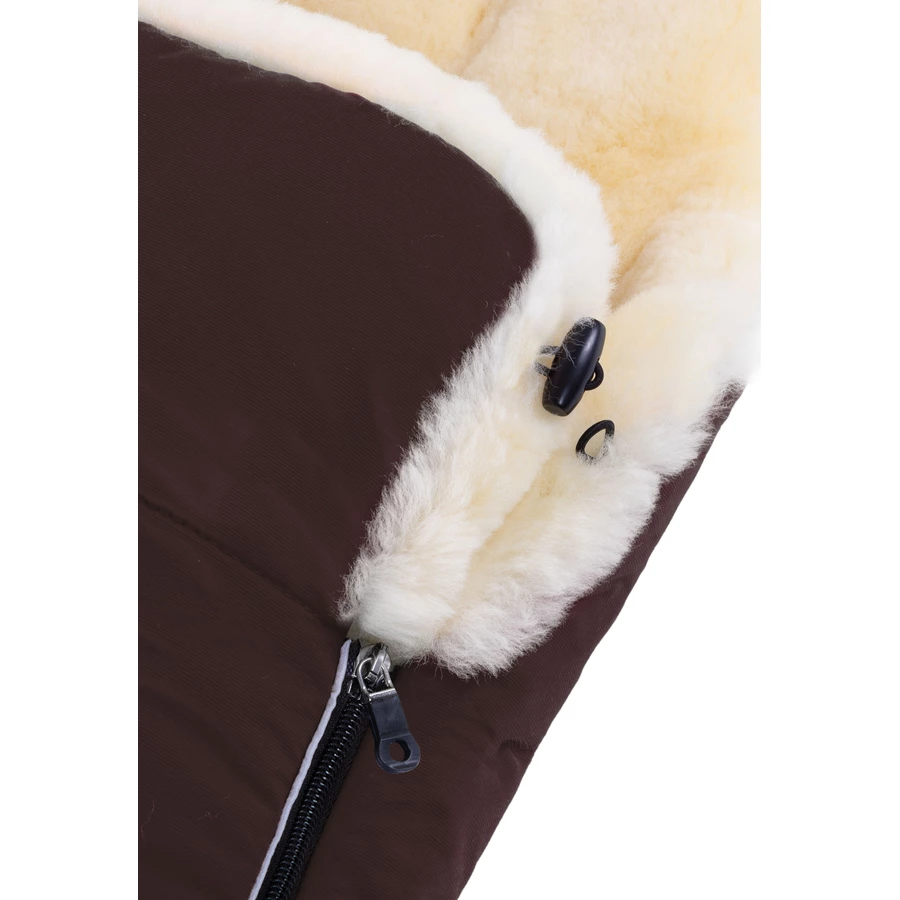 Werner Christ Baby Fußsack AROSA LUXE chocolate