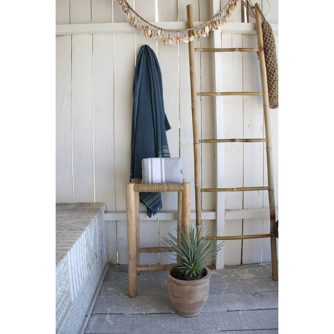 Febronie Trousse St Tropez grise - 22x15 cm