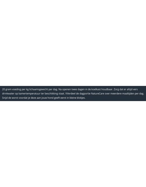 Prins Nature Care Adult 250 g - Hondenvoer