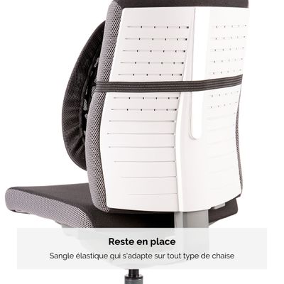 Fellowes - Support dorsal Angel - noir