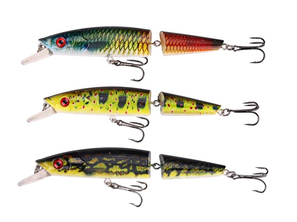 Kit Leurres Durs Fish4All Hardlure Kit Jointed 1 Floating 14cm 22g (3 Pièces)