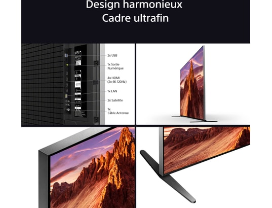 SONY - TV Mini LED 4K 215 cm K85XR90PAEP - BRAVIA 9