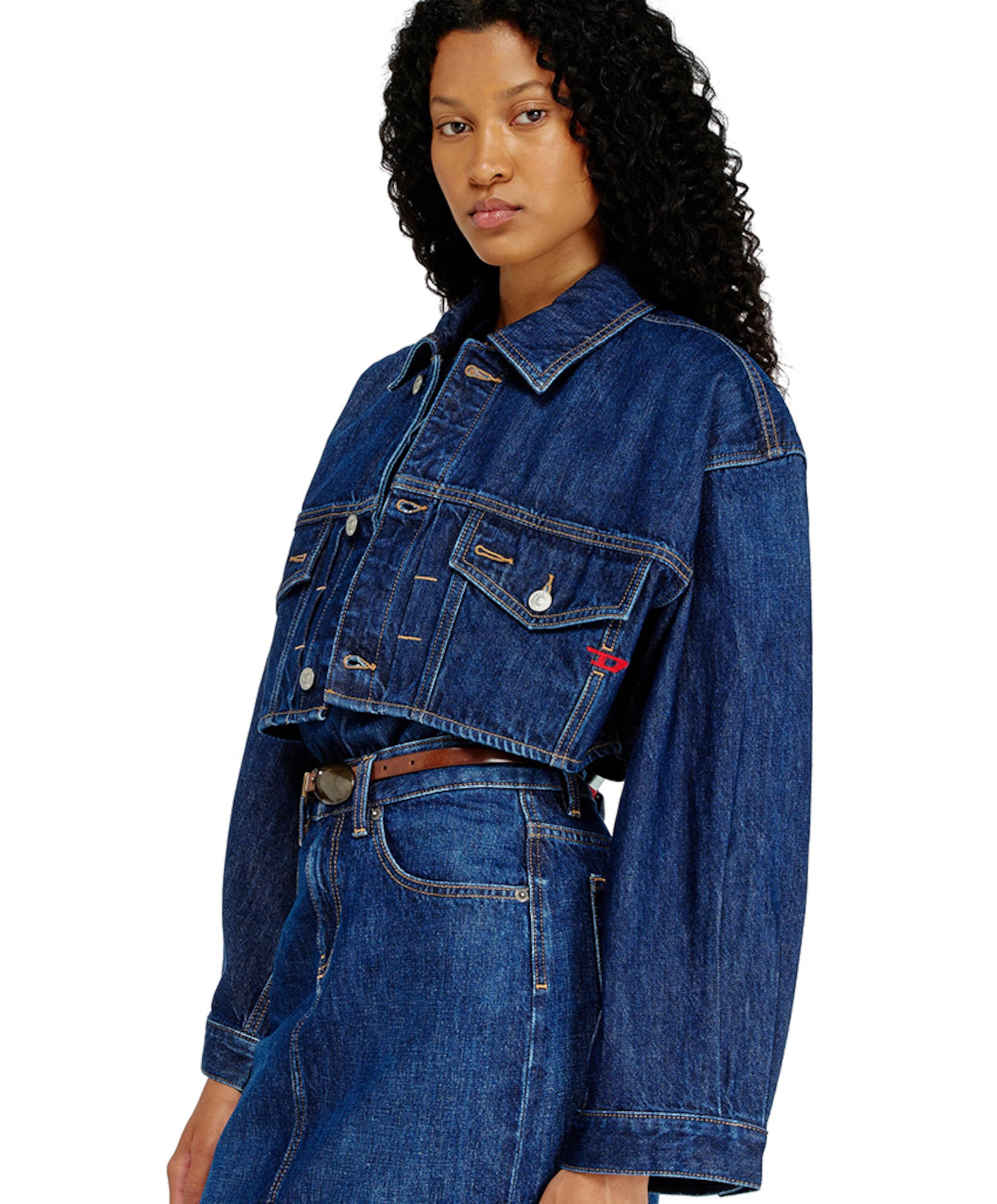 Diesel Dames spijkerjas  blauw