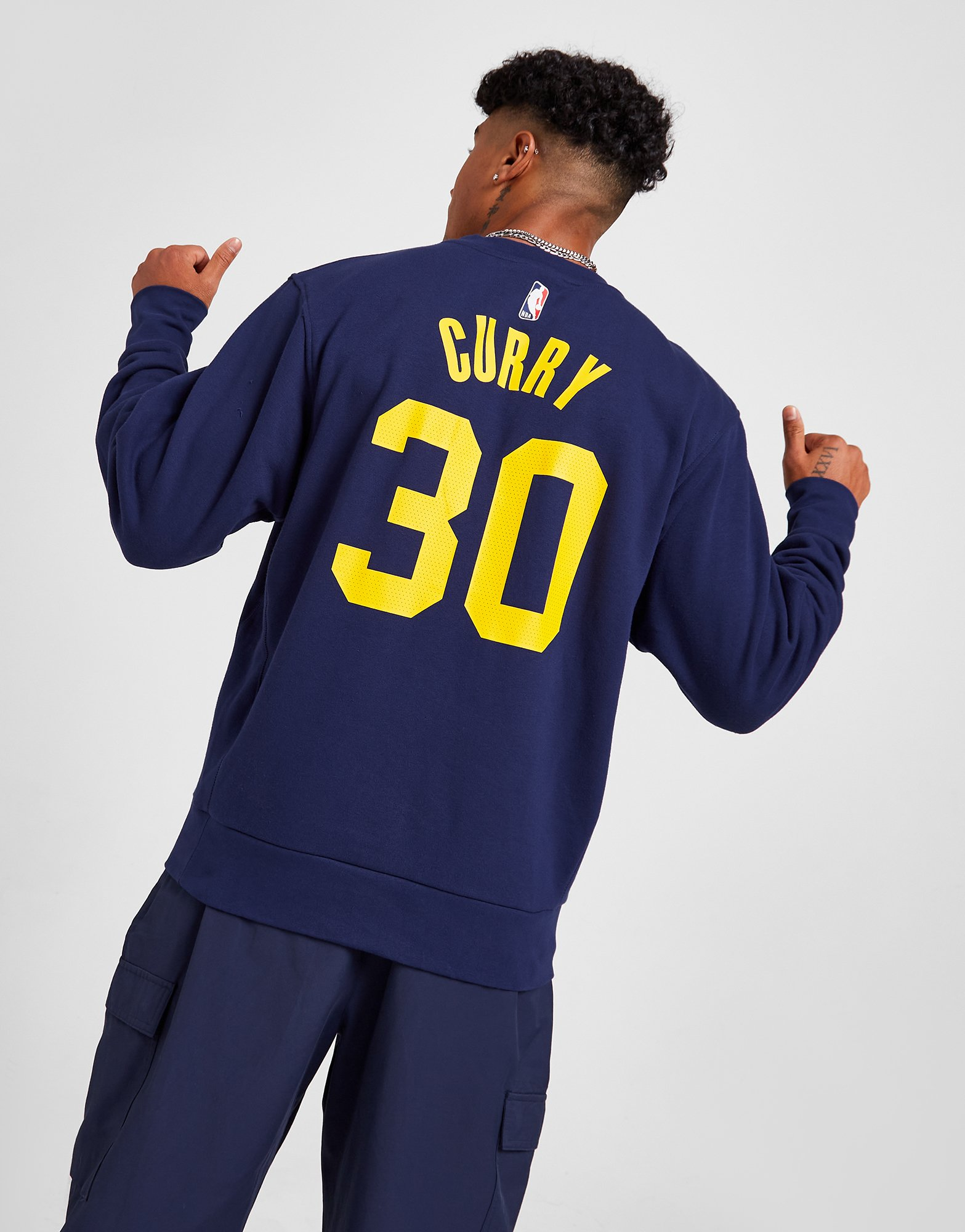 Jordan Sweatshirt NBA Golden State Warriors Curry #30 Homme