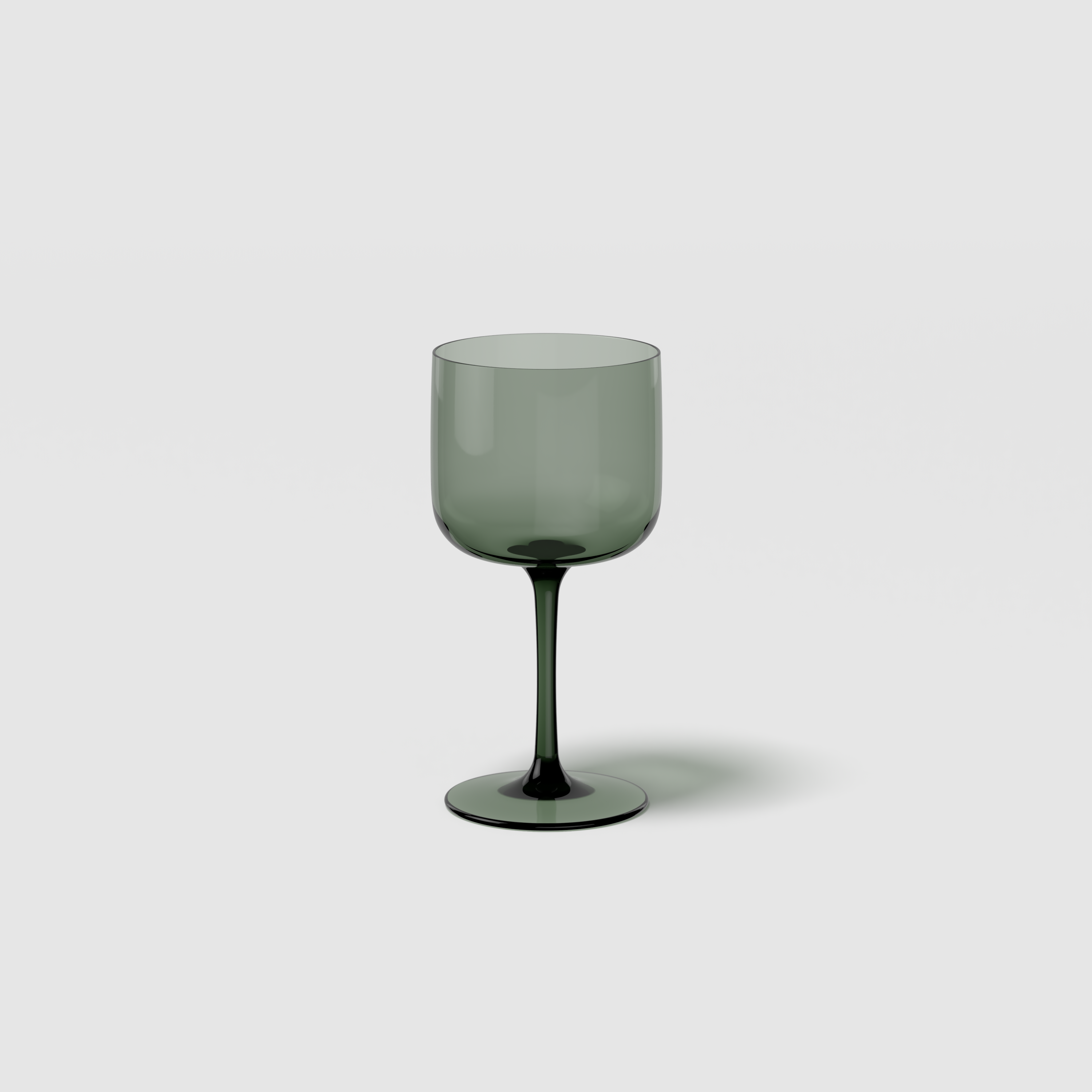 Like Glass Wine glass Green, 6.8 oz, crystal glass