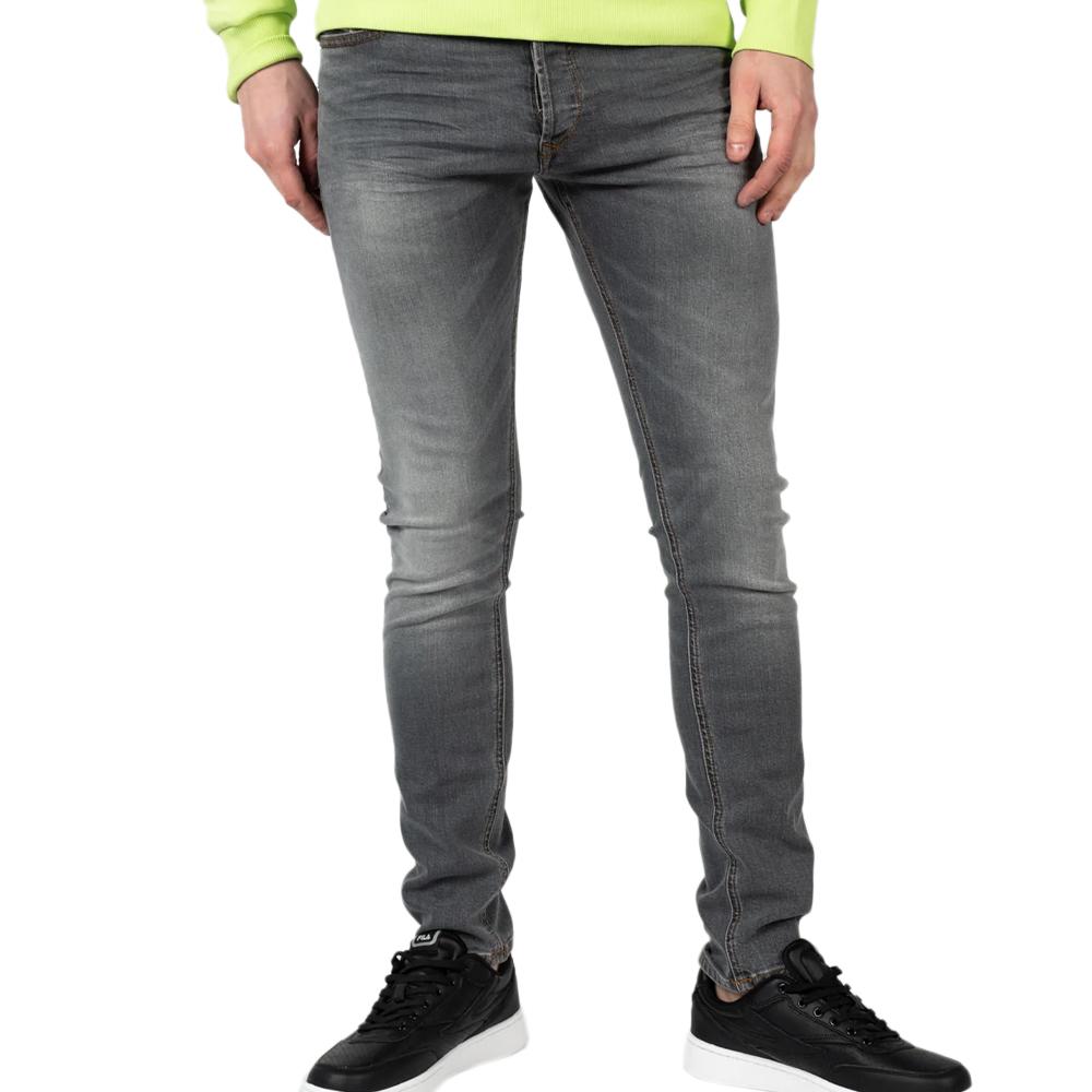 Diesel Jean Slim Gris délavé Homme Diesel Tepphar67