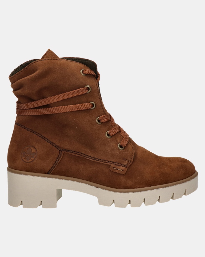 Rieker Veterboots  - bruin
