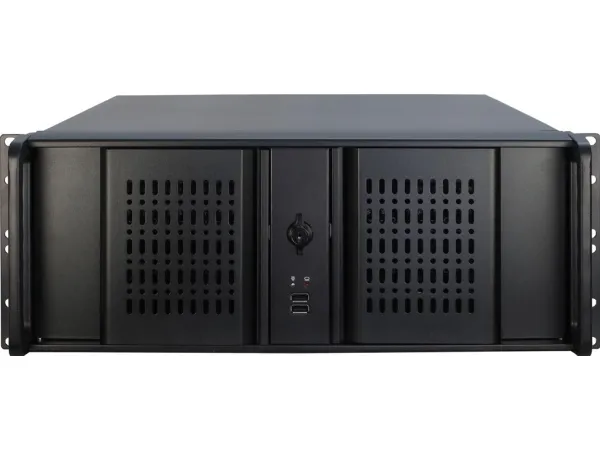 Inter-Tech IPC 4U-4098-S - Rack-monterbar - 4U - ATX - ingen strømforsyning (ATX) - USB