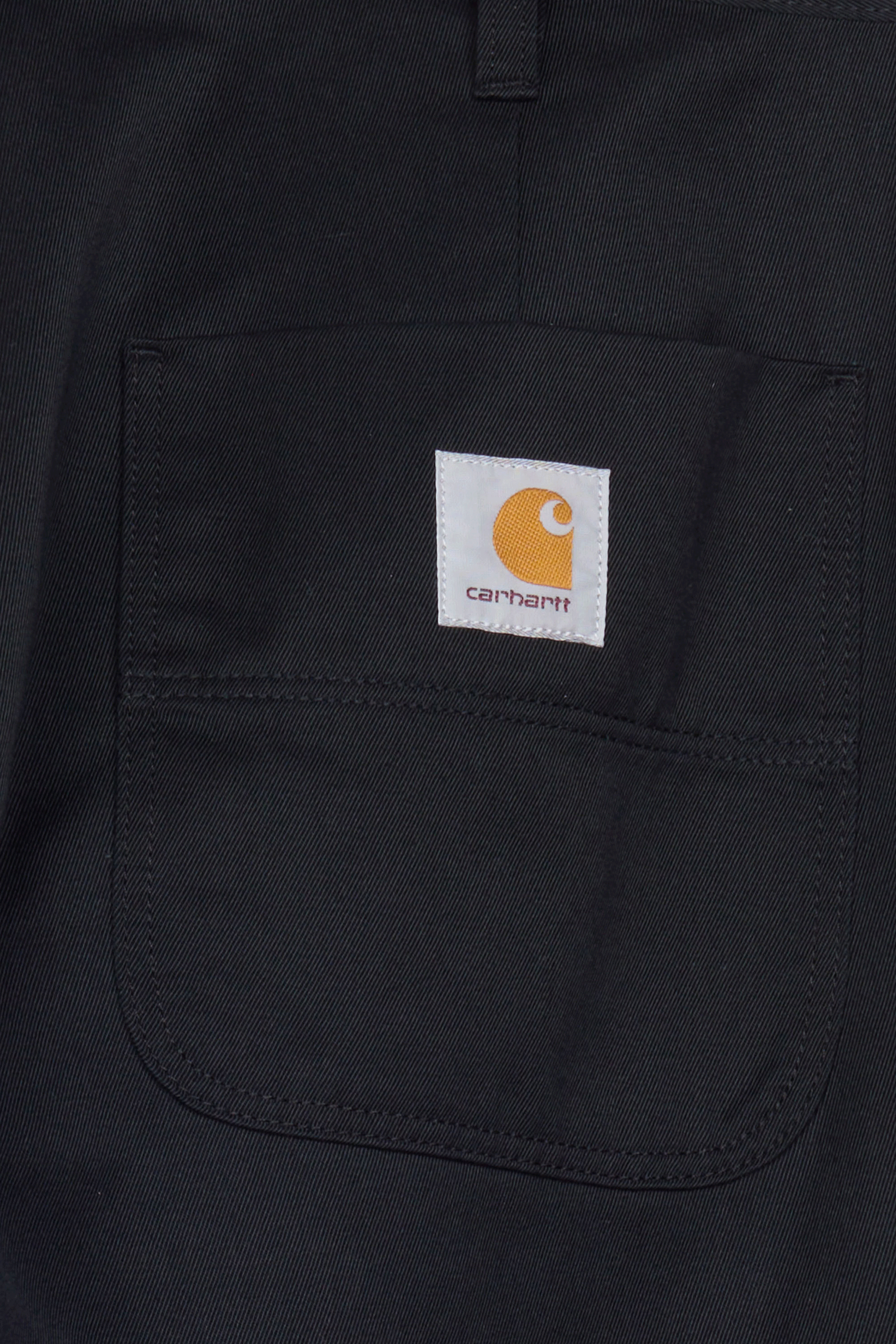 CARHARTT WIP Pantalon droit ABBOTT Noir