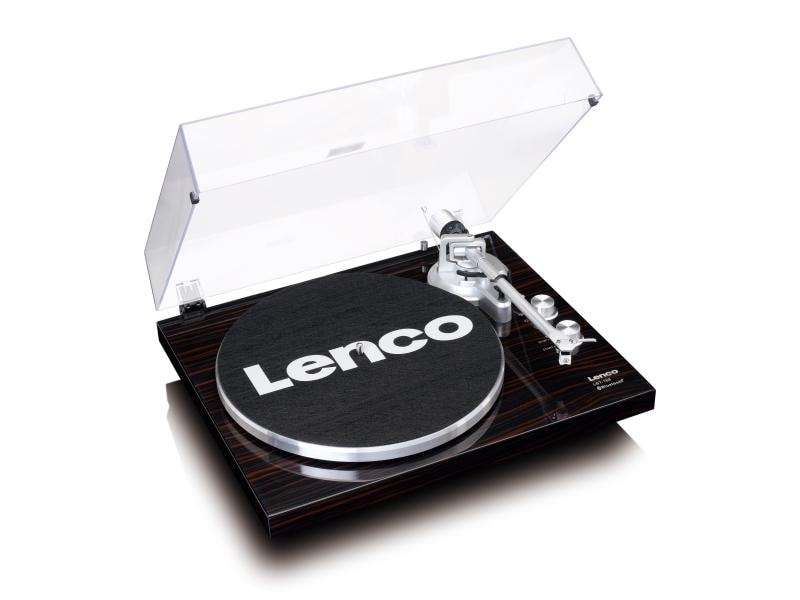 Lenco Plattenspieler LBT-188 Walnuss Plattenspieler mit Bluetooth