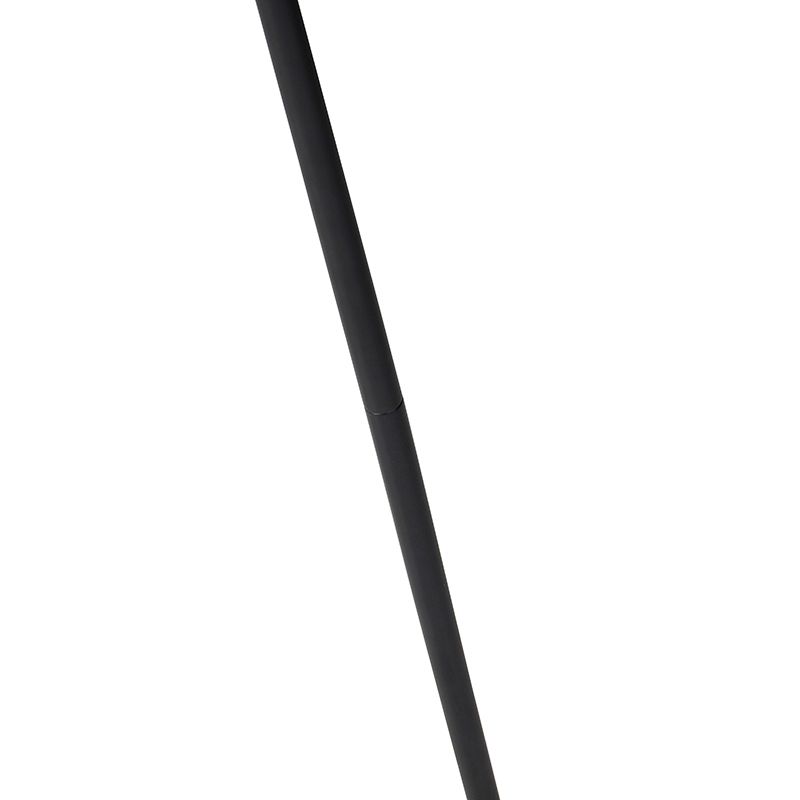 Design vloerlamp zwart met goud - Mayelle