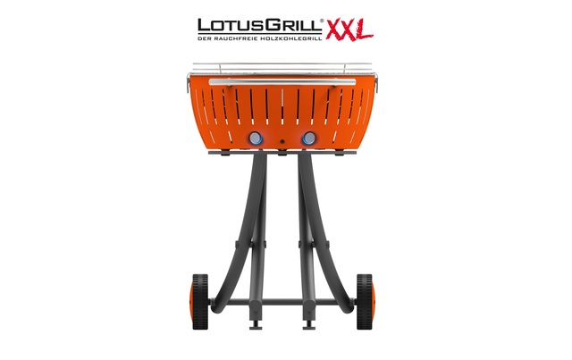 LotusGrill Holzkohlegrill »XXL Mandarinorange«