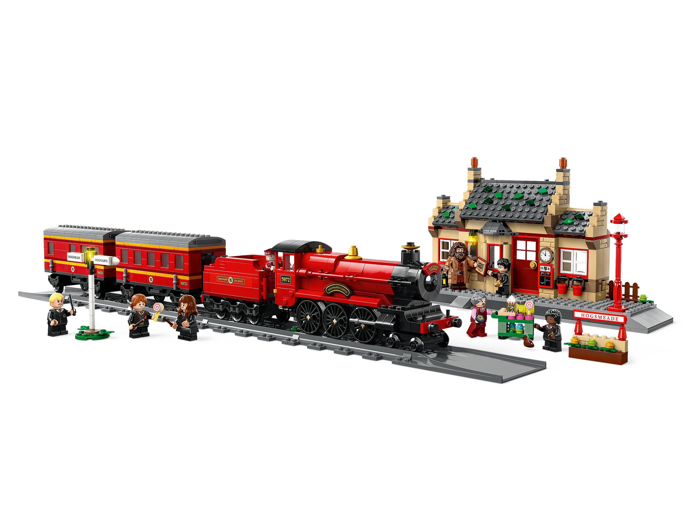 O Expresso de Hogwarts e a Estação de Hogsmeade 76423