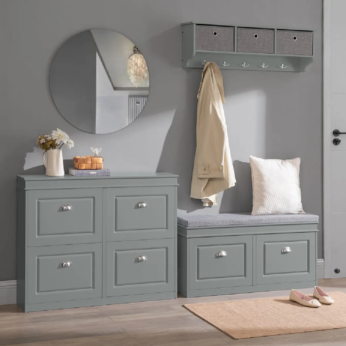 SoBuy Meuble de rangement pour chaussures