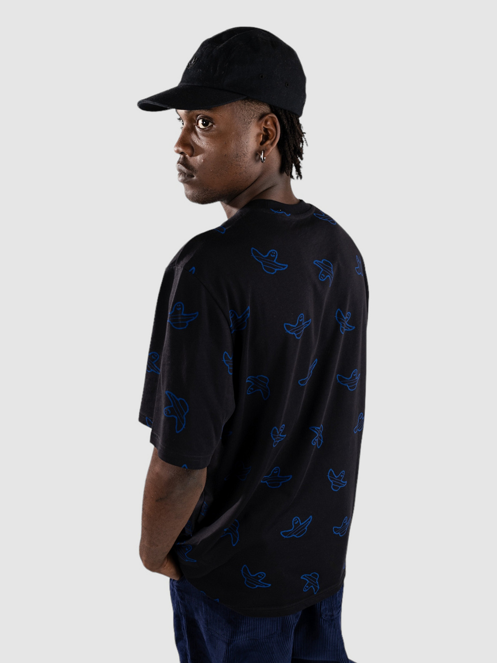 adidas Skateboarding Shmoo Aop T-Shirt black/royblu