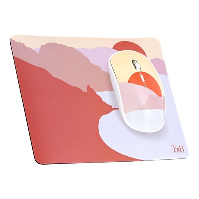 T'nB EXCLUSIV COAST - souris sans fil + tapis souris assorti