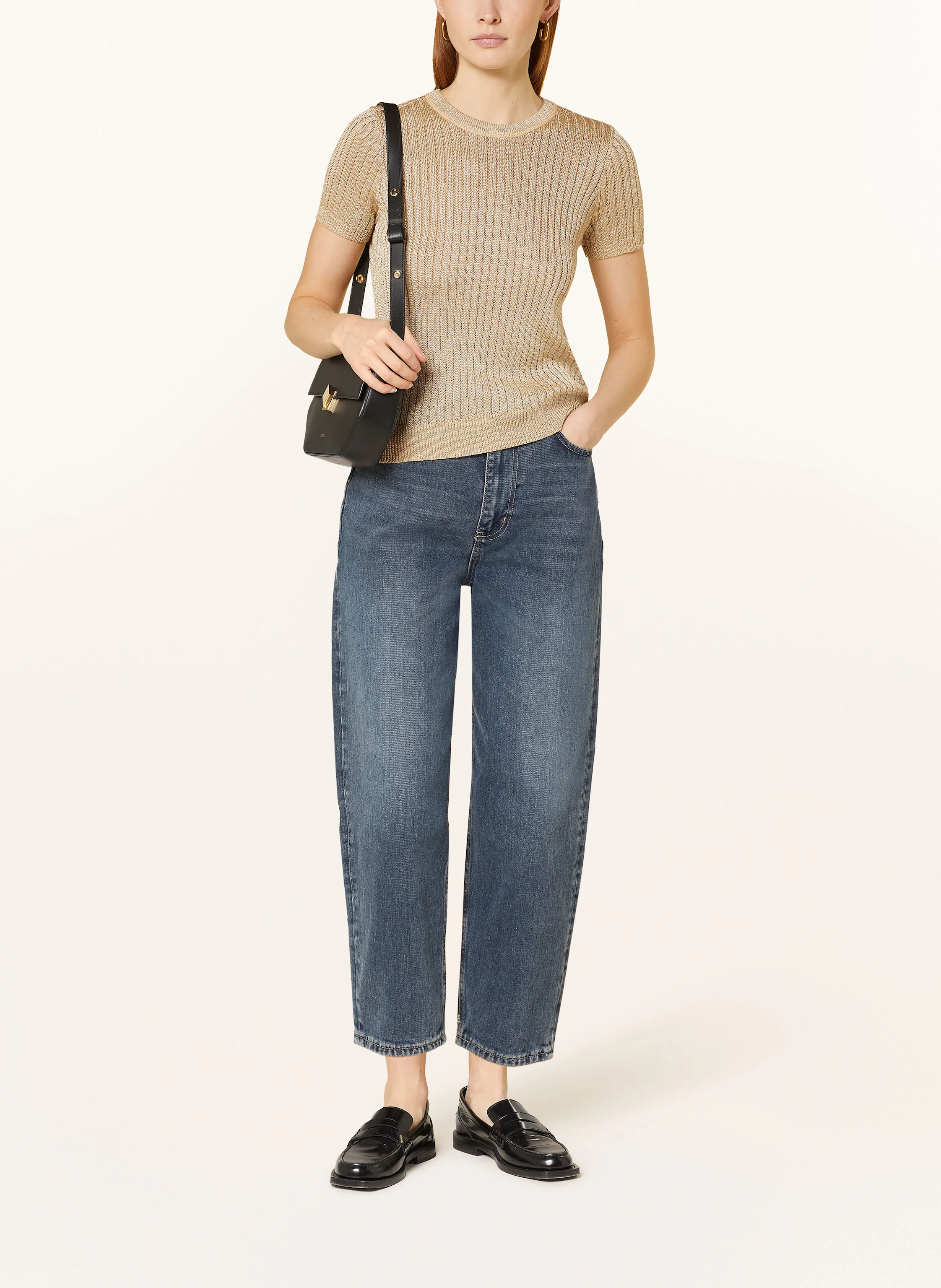 LAUREN RALPH LAUREN Pullover mit Glitzergarn
