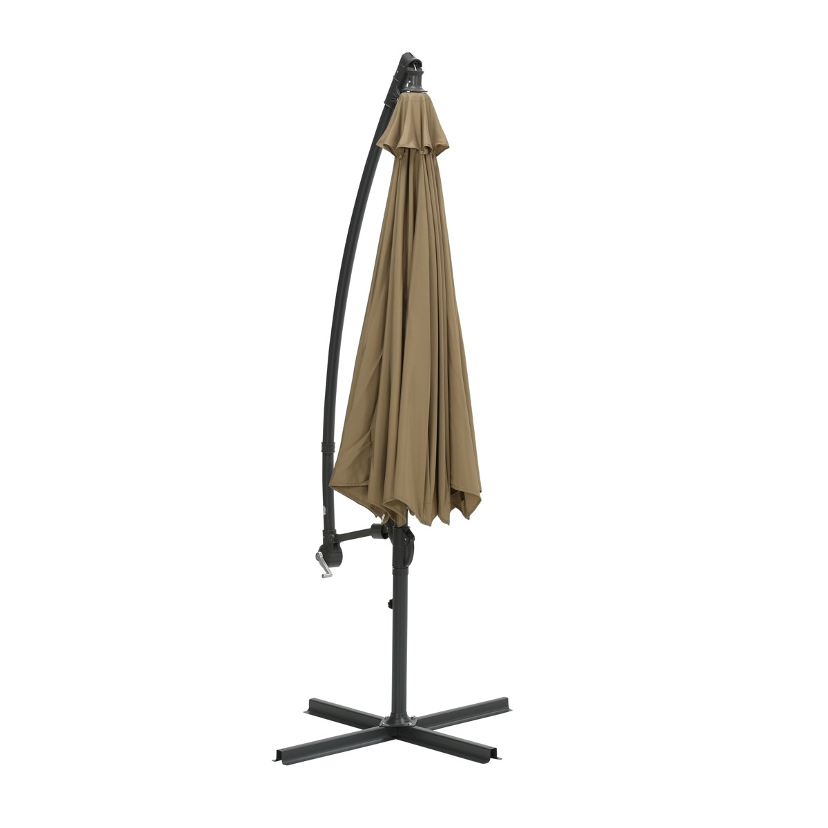 Garden Impressions Athene taupe zweefparasol