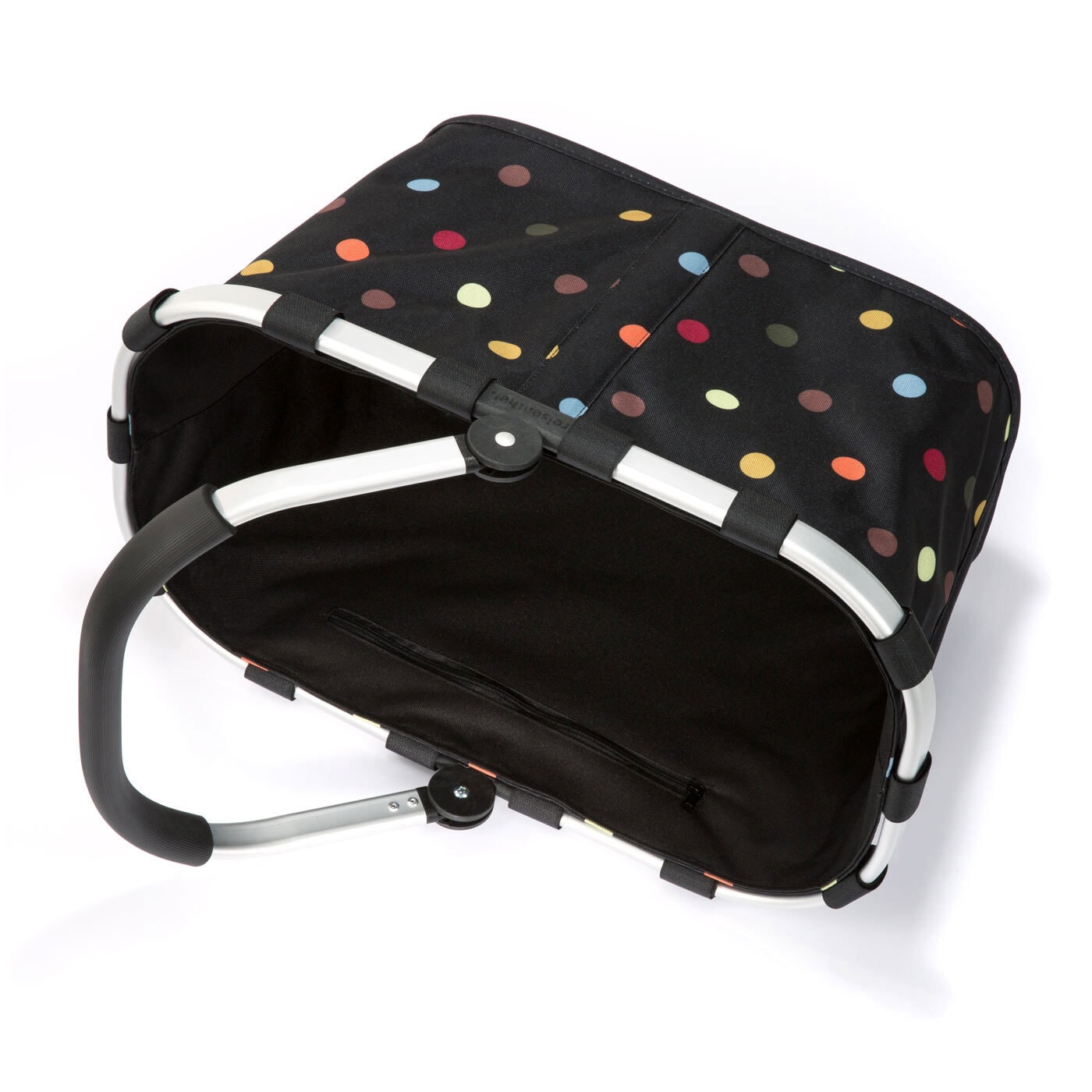 reisenthel Einkaufskorb CARRYBAG 22 l Frame silver /Dots