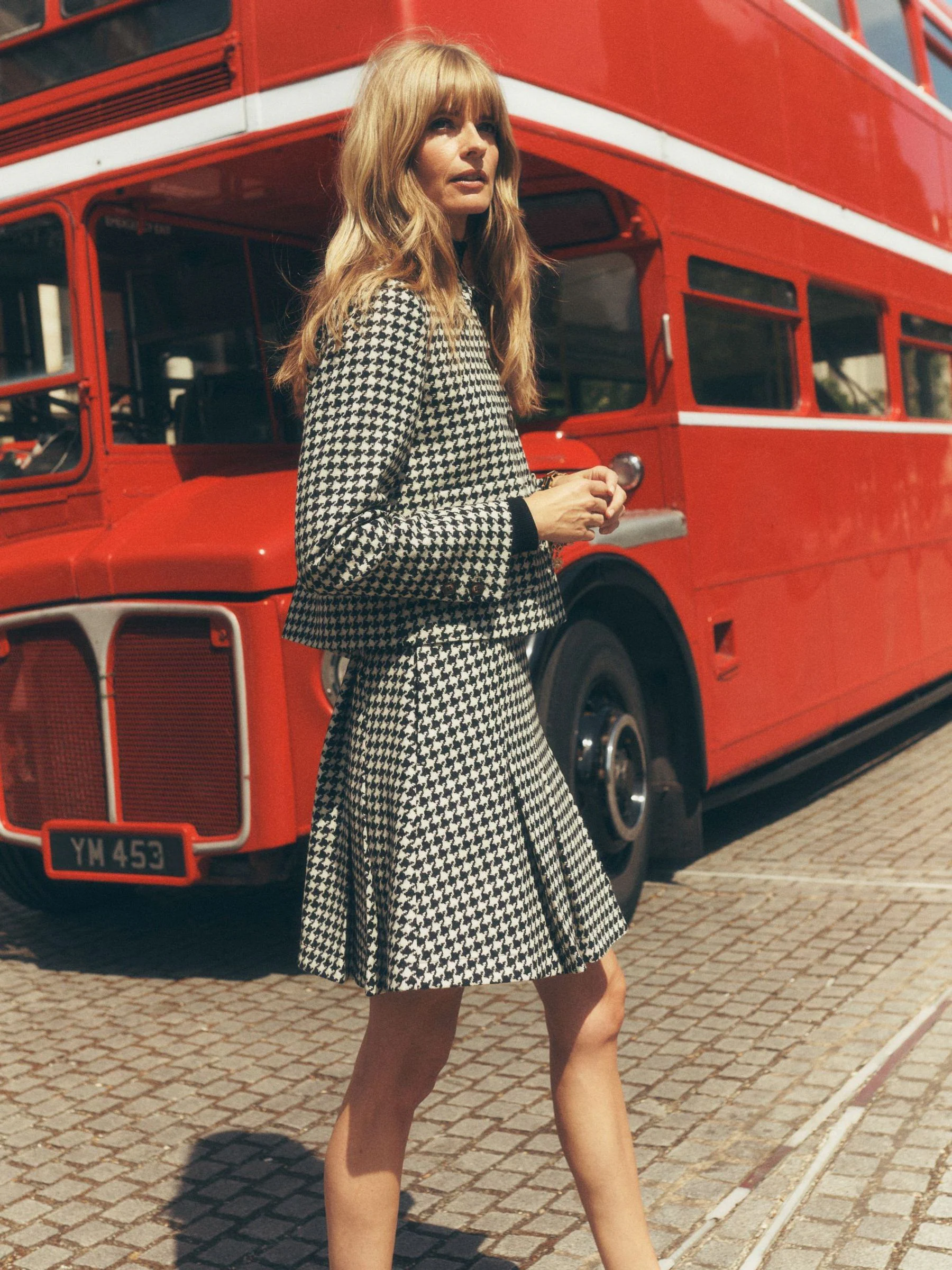 Boden Flippy Wool Skirt