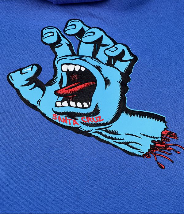 Santa Cruz Screaming Hand Chest Hoodie (ultramarine)
