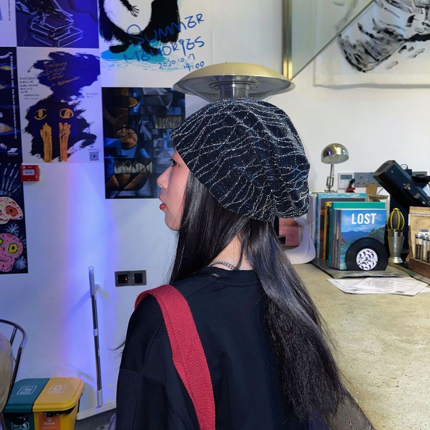 Hatrix - Print Shirred Beanie