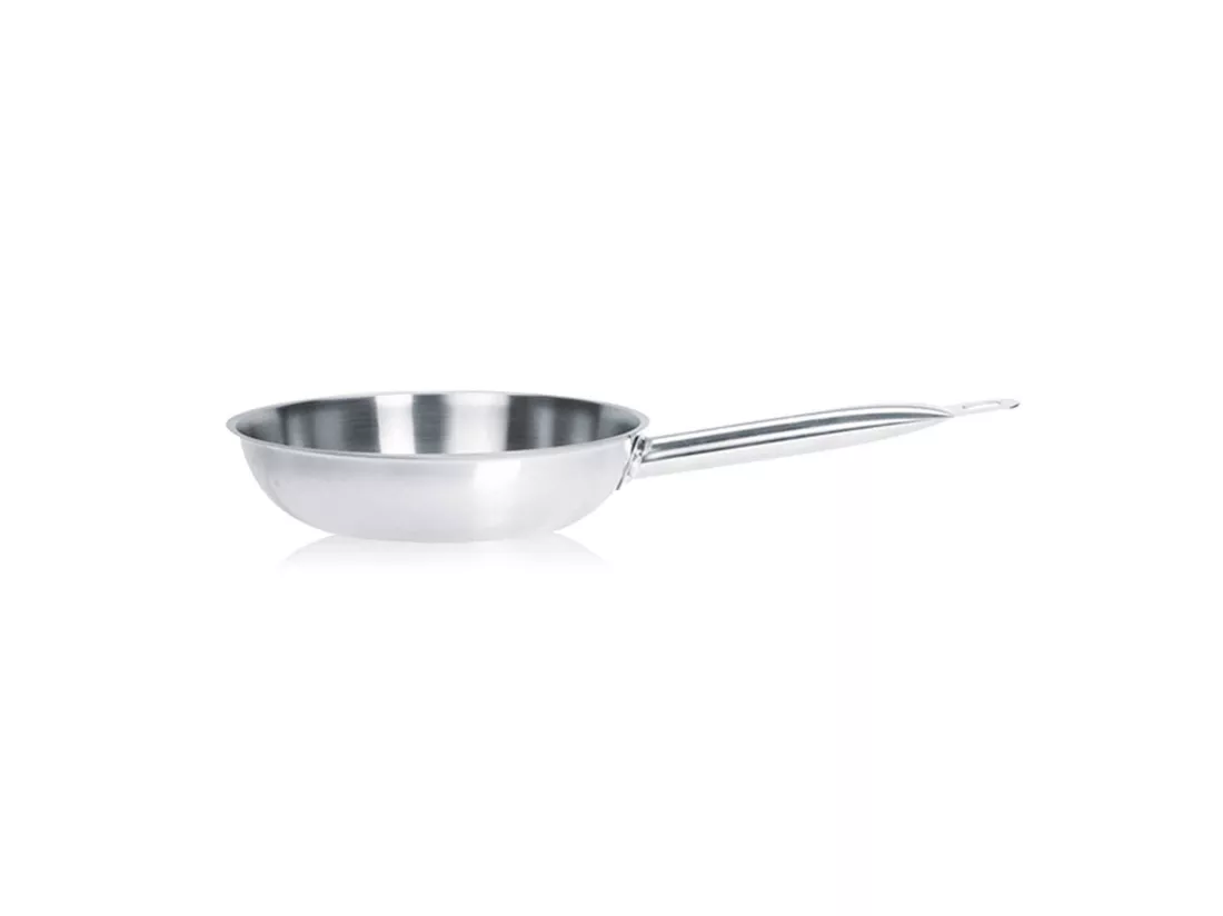 Menastyl - Poele Professionnel 24cm En Acier Inoxydable