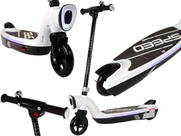 Lean Cars Scooter Elektrisk Scooter KL-168 Hvit