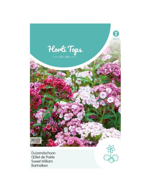 Hortitops Dianthus - Duizendschoon Laag Gemengd - Bloemenzaden - 500 g