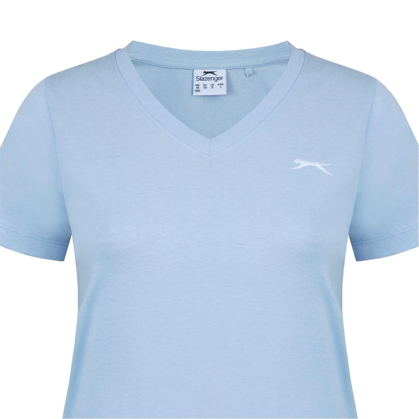 Slazenger Ladies V Neck Tee Shirt