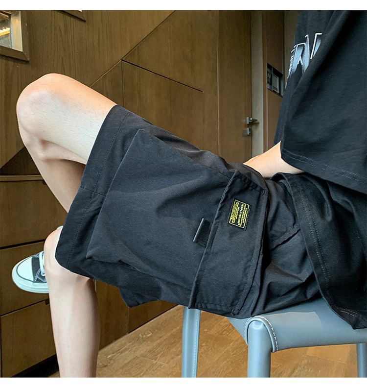 Neonity Wear - Mid Rise Plain Cargo Shorts