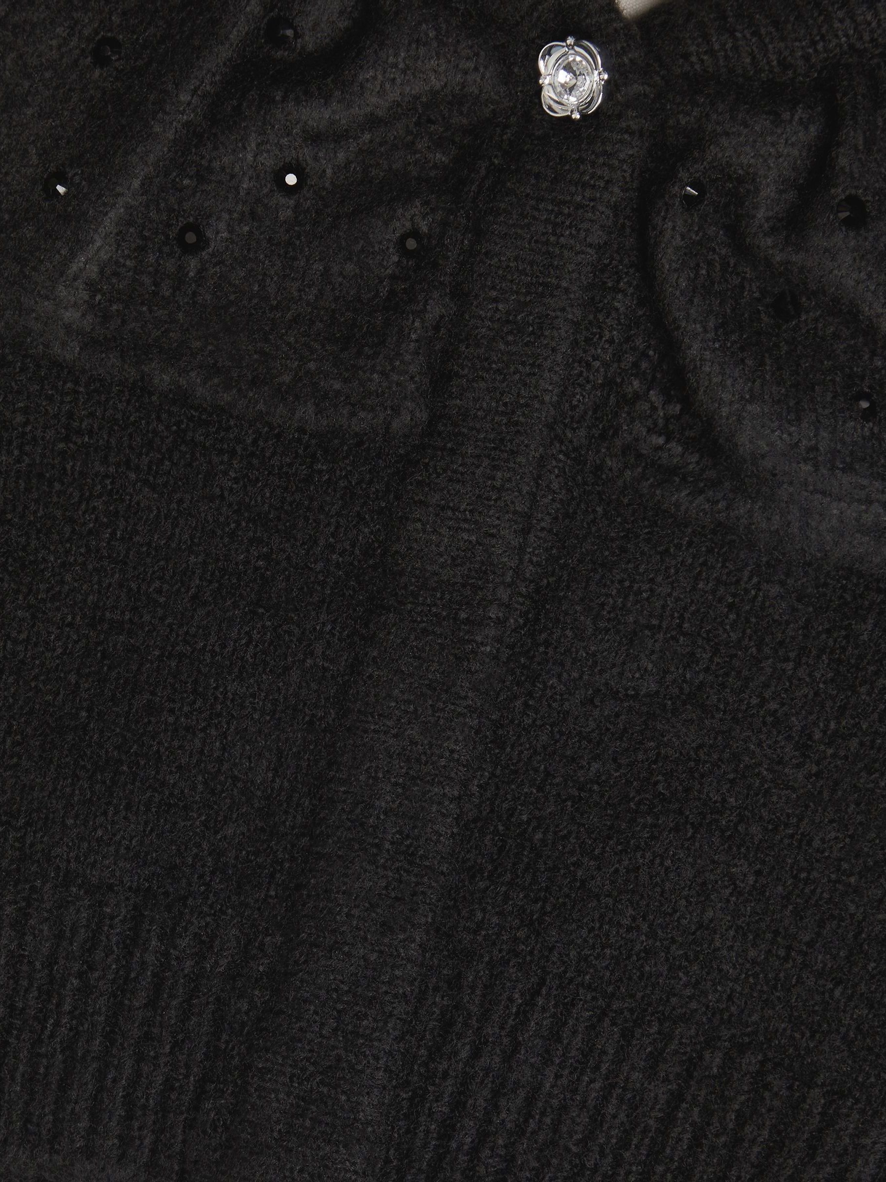 Monsoon oversized vest met grote kraag