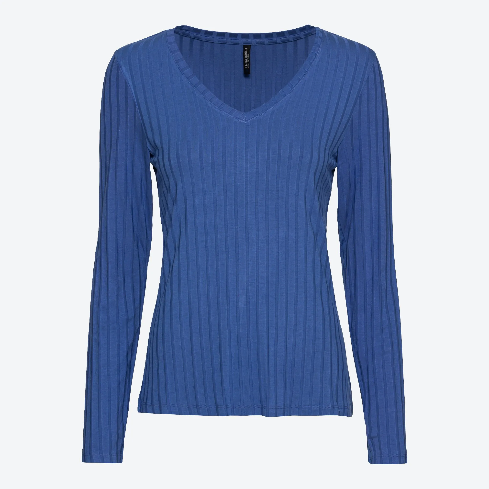 Damen-Shirt mit Ripp-Muster