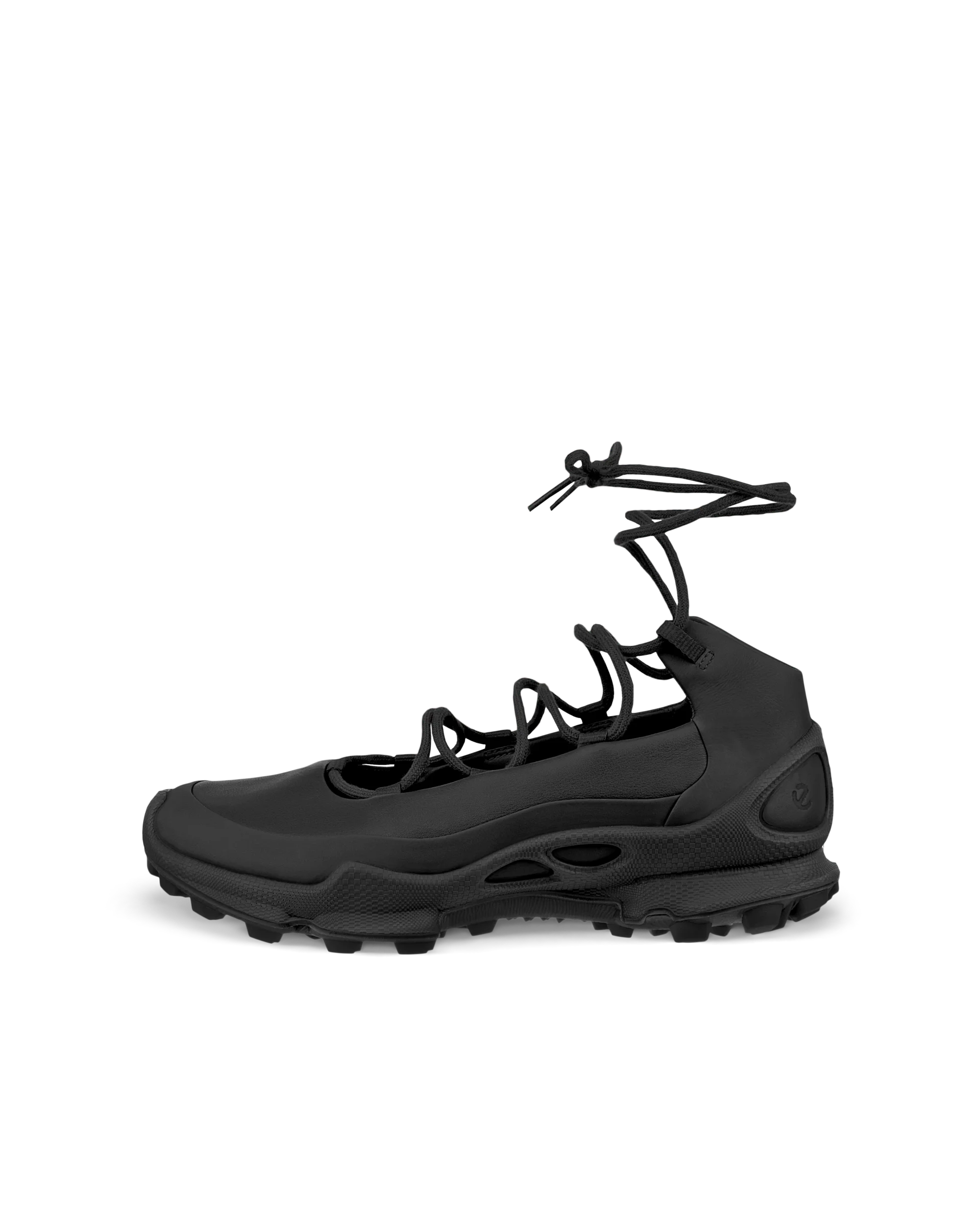 ECCO BIOM C-TRAIL W Damen Ledersneaker Schwarz