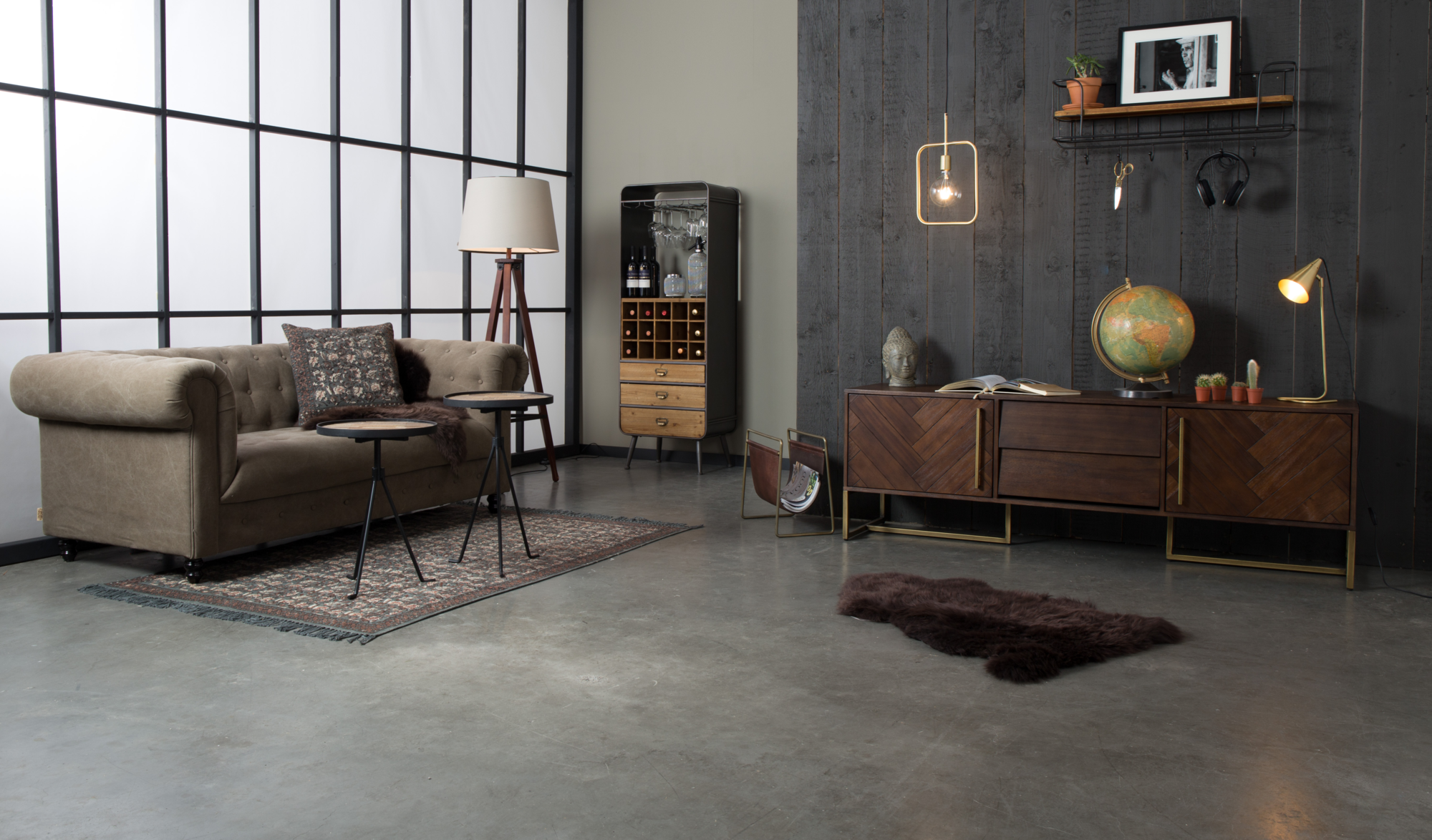 Dressoir Class Laag naturel