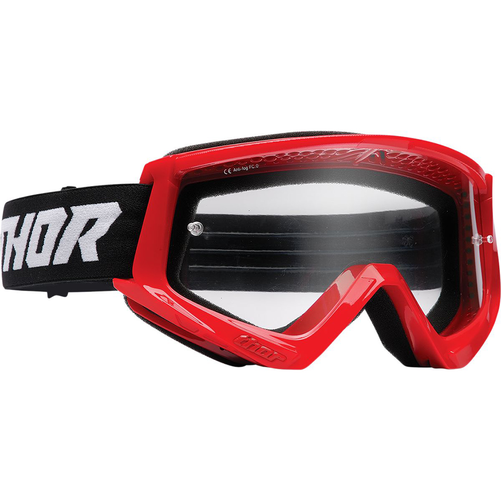 Thor Motocross - Masque Combat Racer Rouge / Noir