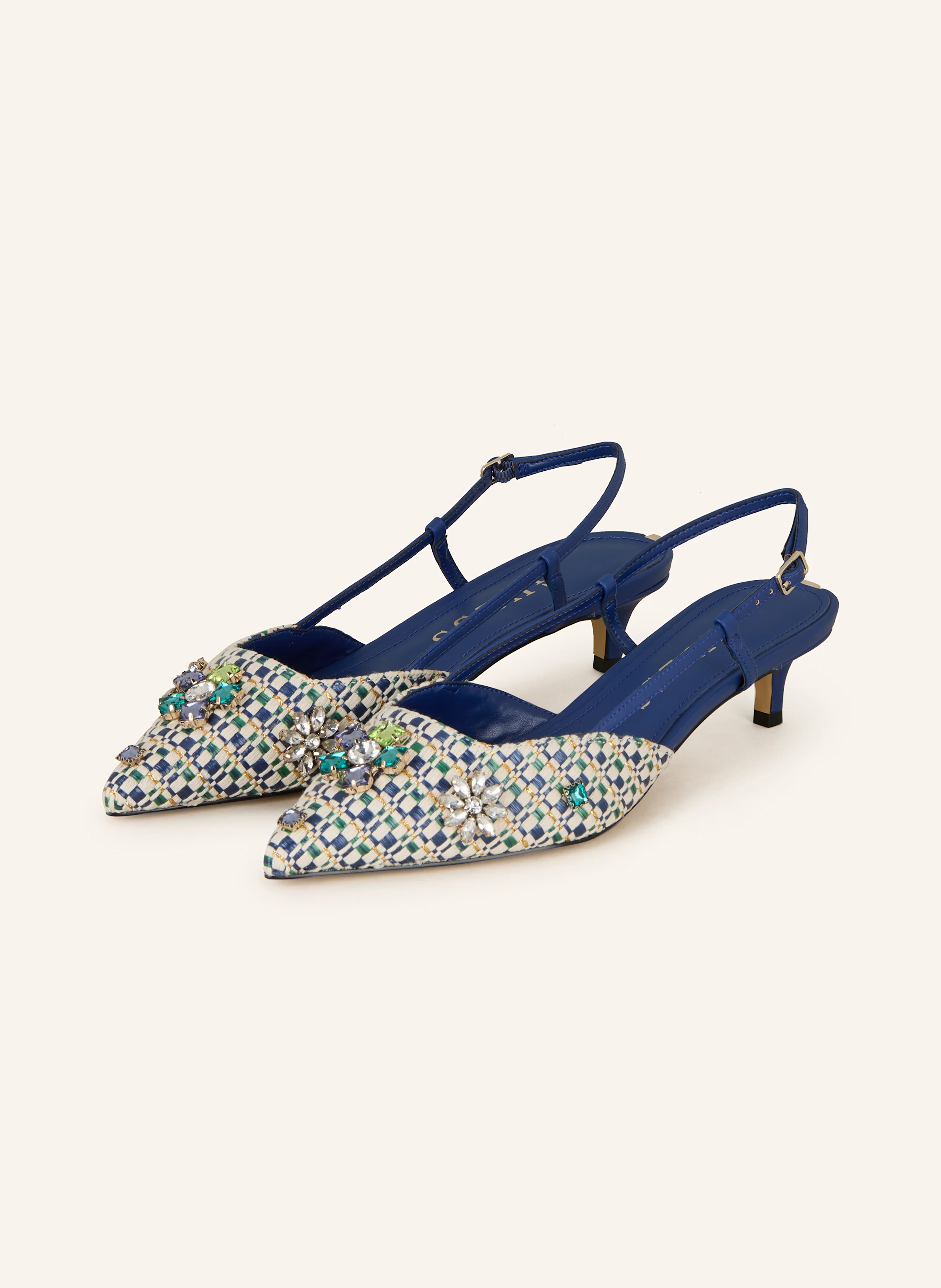 GUESS Slingpumps JESSENY mit Schmucksteinen