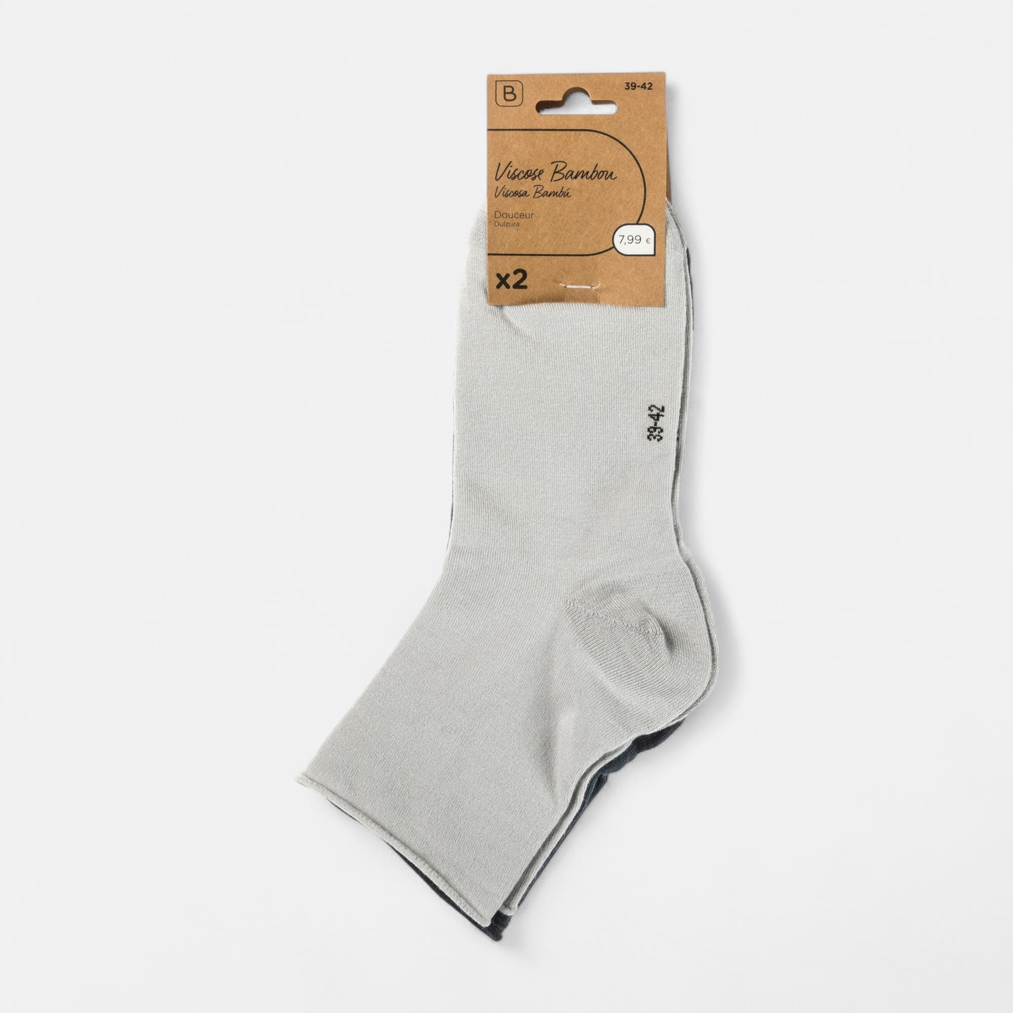 Chaussettes Homme bleu marine