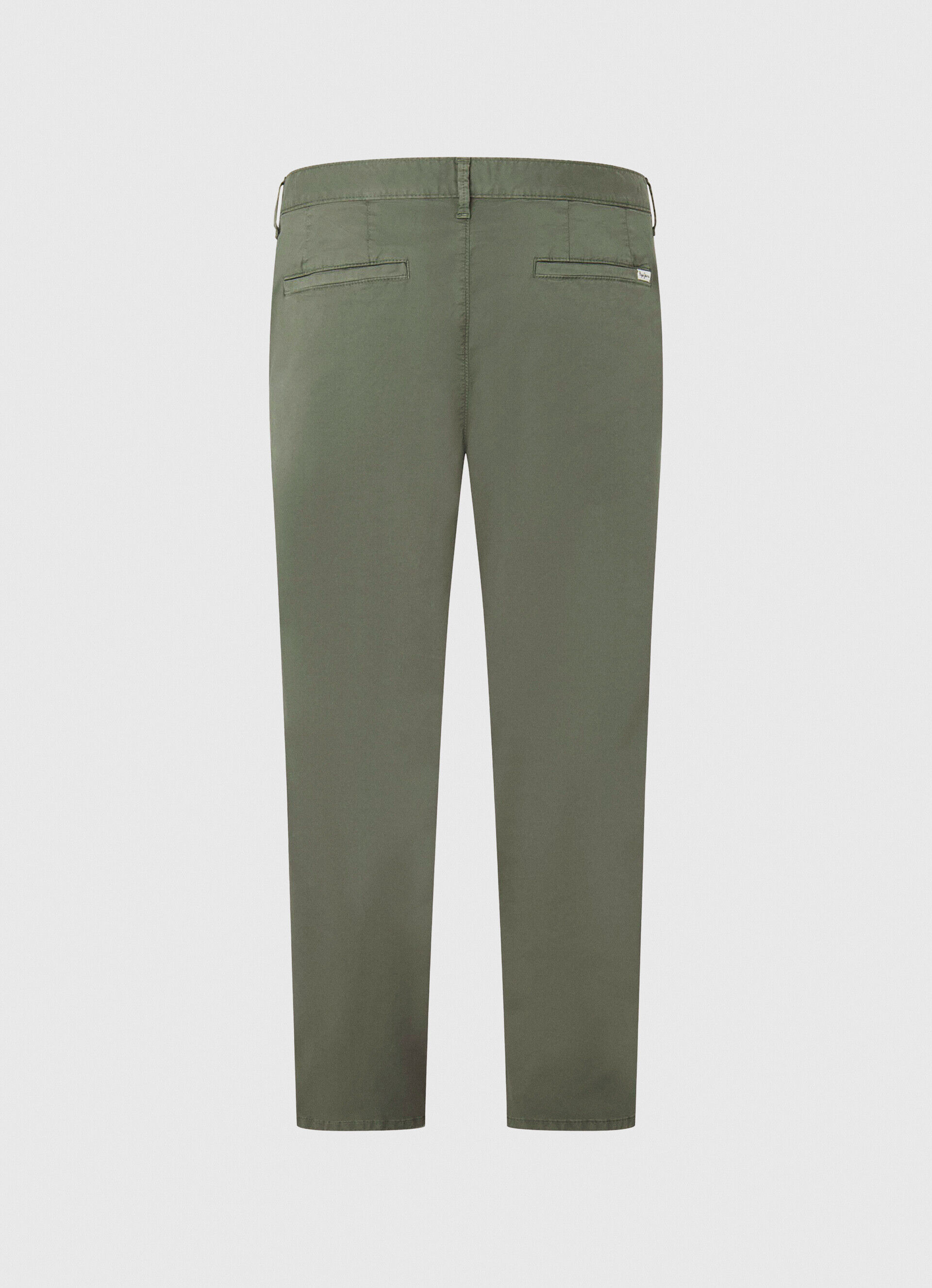 Calça chino regular HARROW - verde-esmeralda