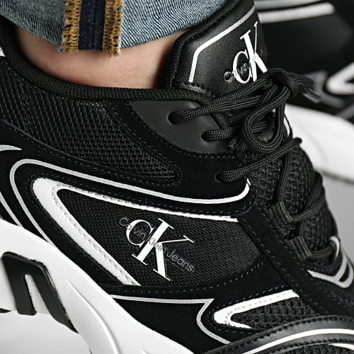 Baskets Retro Tennis 0589 Black White