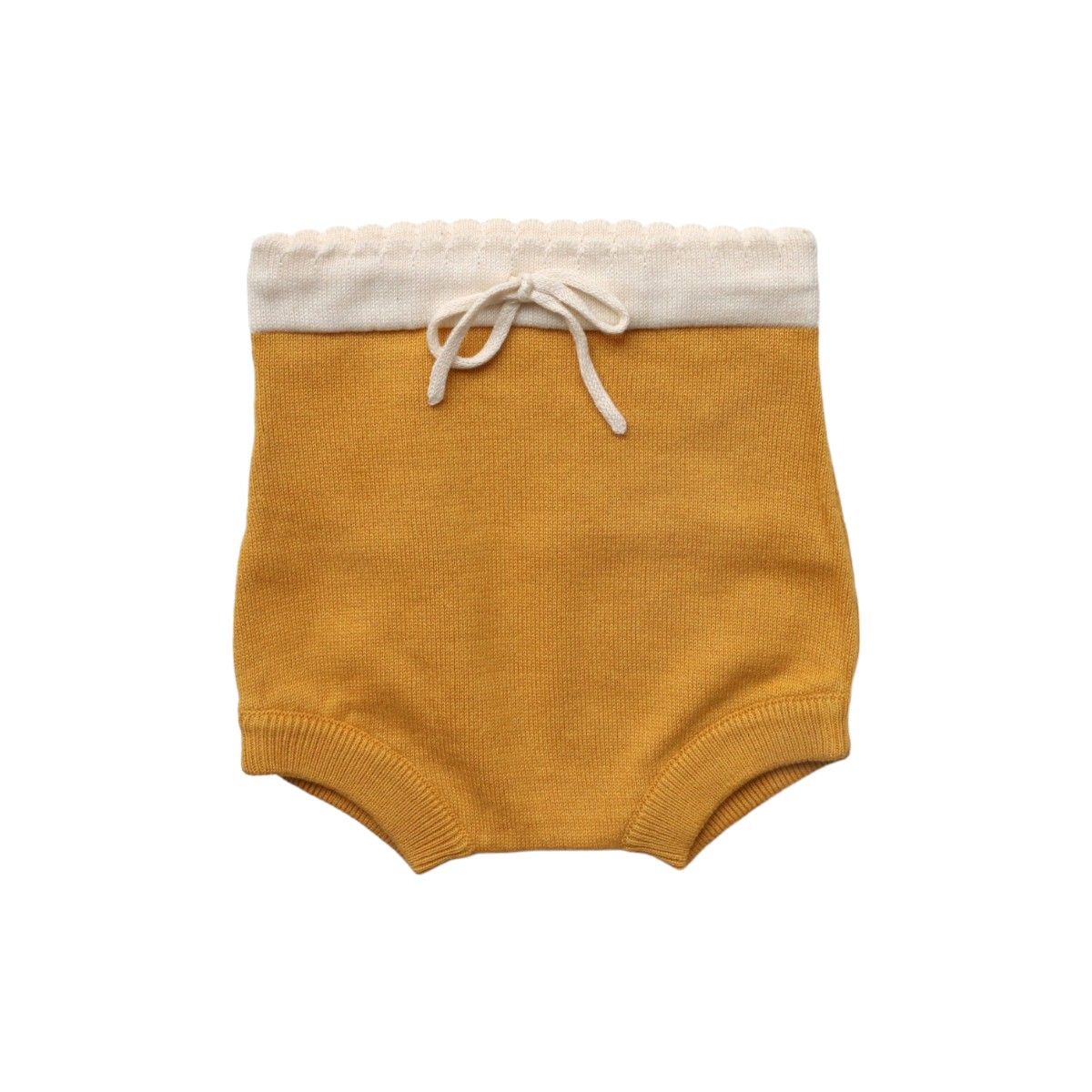 Bloomer coton moutarde 3-6 mois Amande
