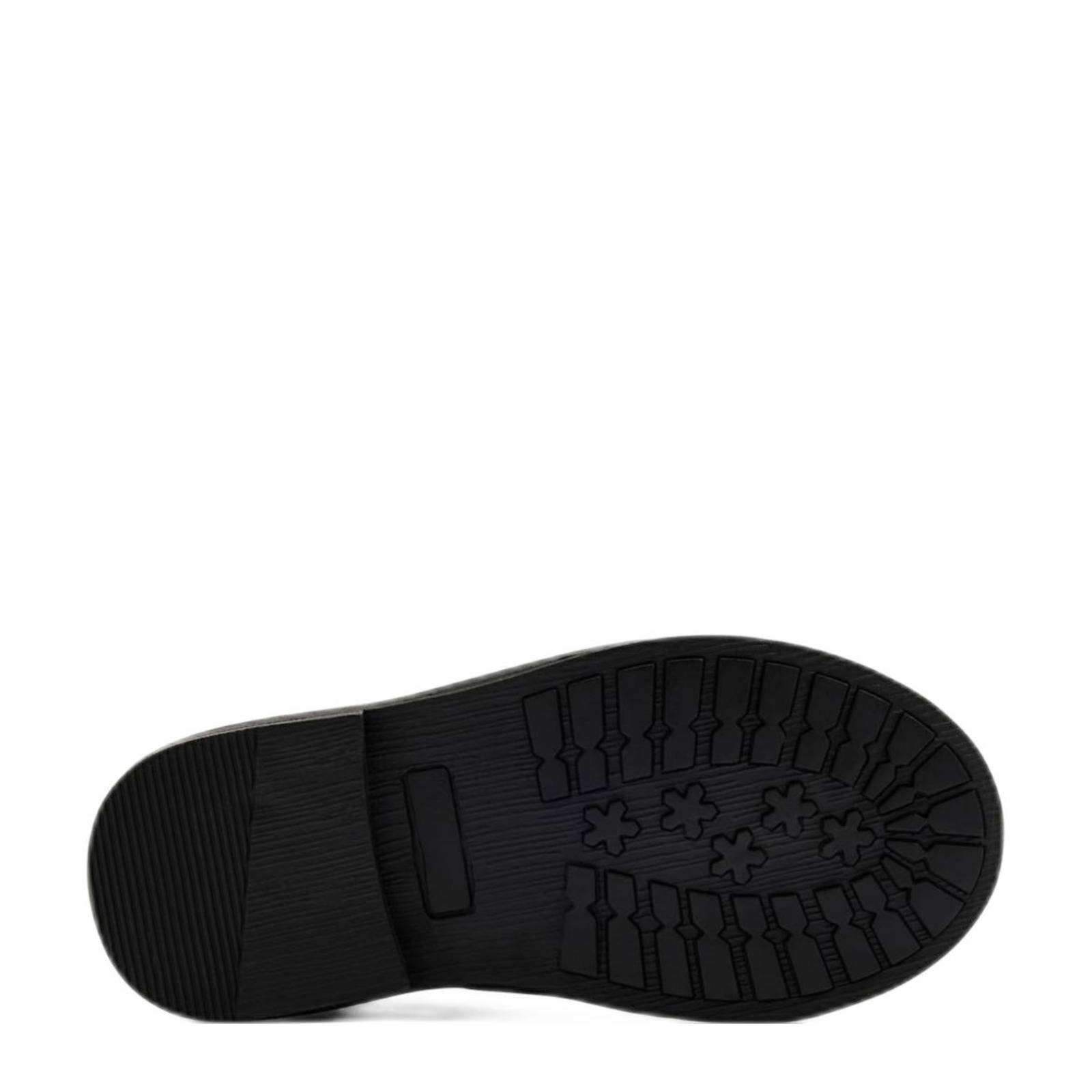 Graceland kleuter lak veterboots zwart