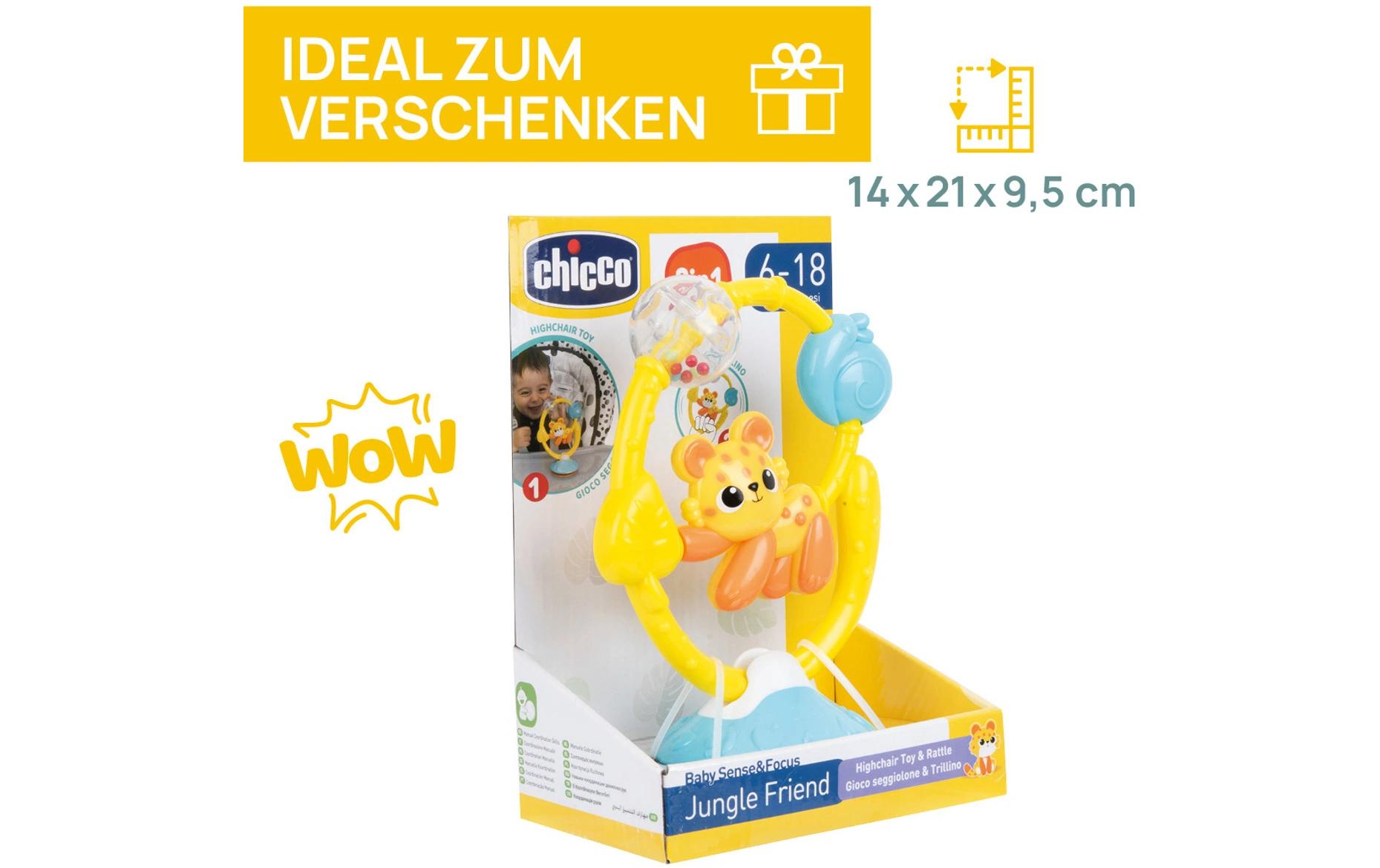 Hochstuhlspielzeug Dschungelfreund 2in1Vielseitiges Hochstuhlspielzeug