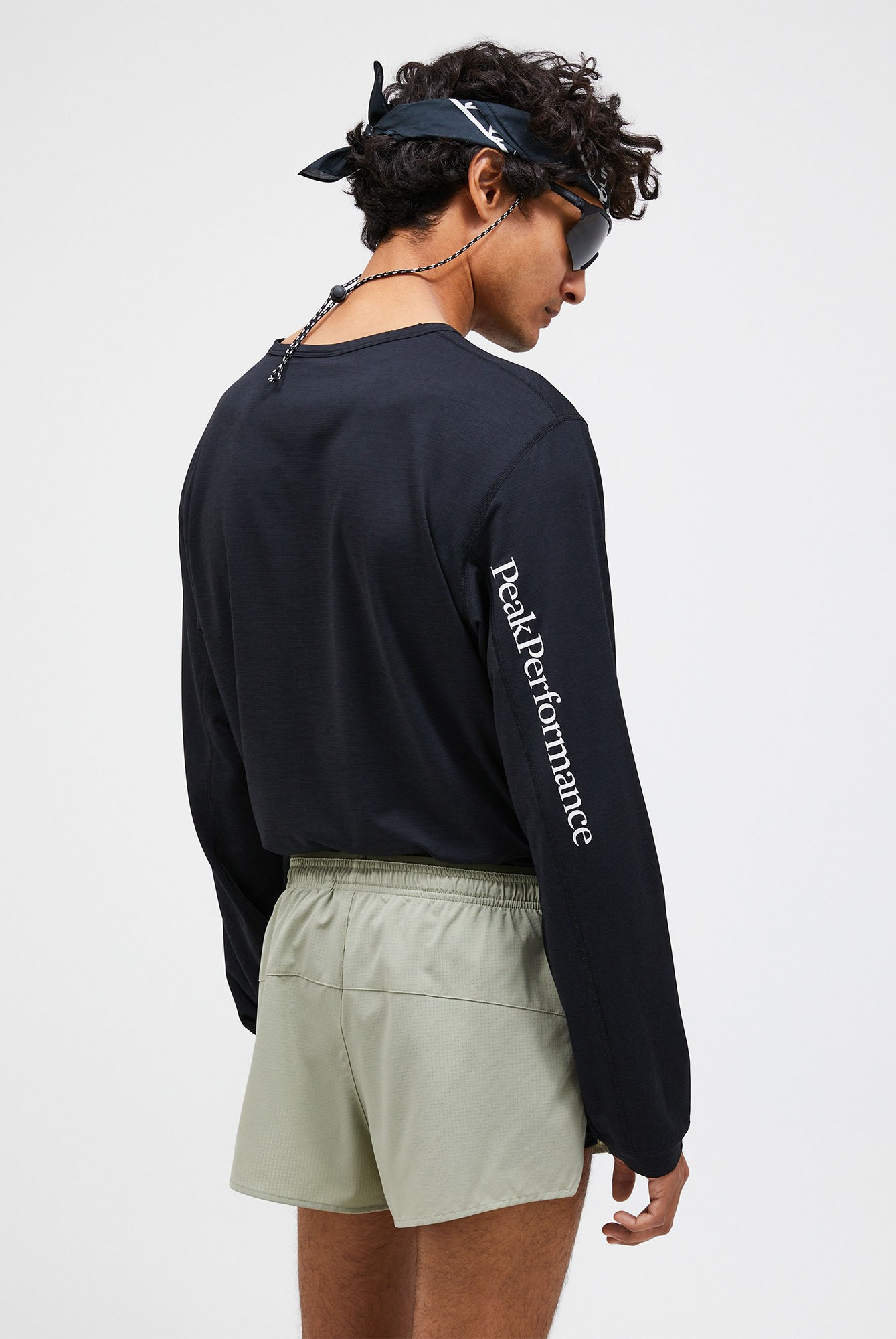 Trail Longsleeve Herre Black