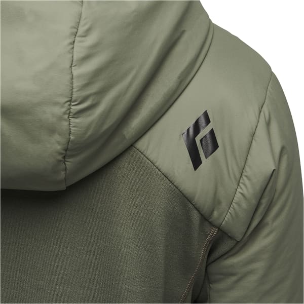 Doudoune ski de randonnée BLACK DIAMOND M FIRST LIGHT HYBRID HOODY TUNDRA