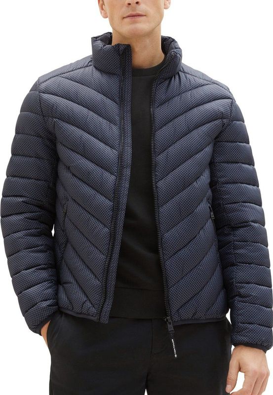 Tom Tailor - Tussendoor jas - Heren   Blauw - Polyester - 1037222