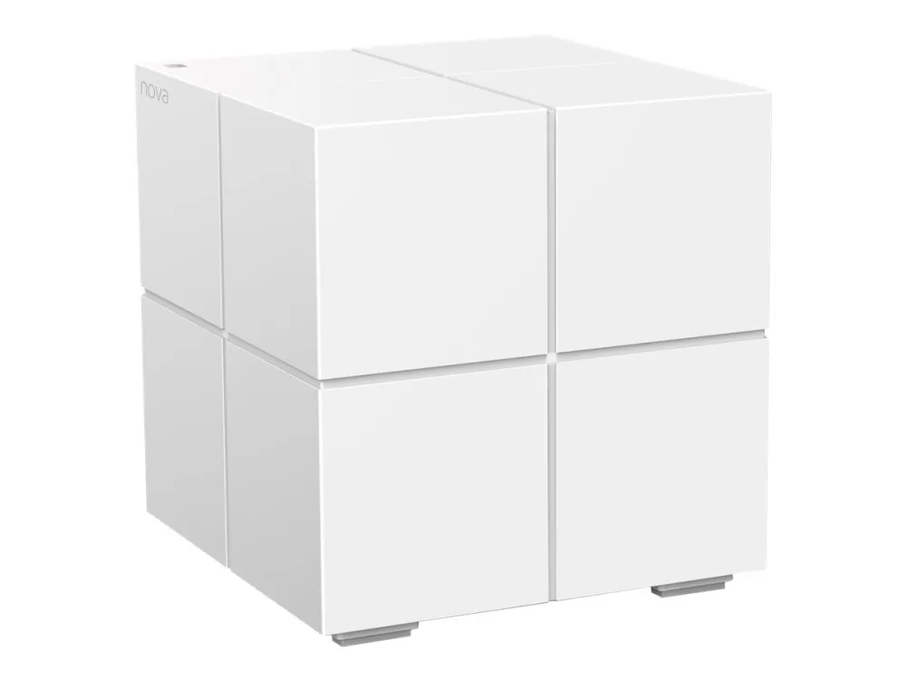 Tenda Nova MW6 - Wi-Fi-system - (3 routere) - op til 6000 sq.ft - mesh 1GbE - Wi-Fi 5 - Dual Band