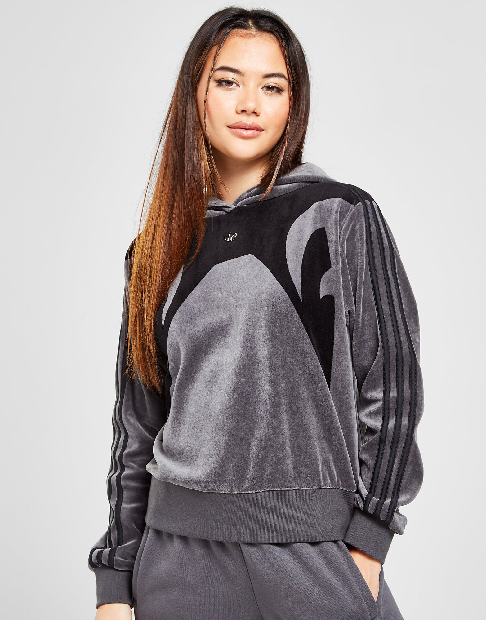 adidas Originals Sweat à Capuche Velvet Femme